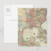 Postale Carte des États-Unis d'Amérique (Devant / Derrière)