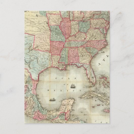 Postale Carte des États-Unis d'Amérique (Devant)