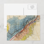 Postale Carte des États-Unis d'Amérique 3 (Devant / Derrière)