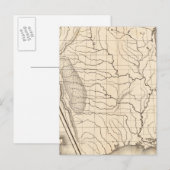 Postale Carte des États-Unis et du Texas (Devant / Derrière)