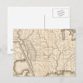 Postale Carte des États-Unis et du Texas (Devant / Derrière)
