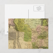 Postale Carte des États-Unis Olney (Devant / Derrière)
