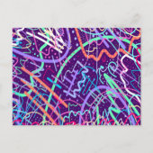 Postale Carte des étoiles (Devant)