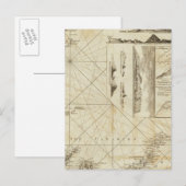 Postale Carte des îles Maderas et Canaries (Devant / Derrière)