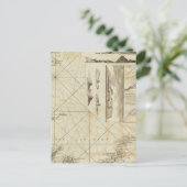 Postale Carte des îles Maderas et Canaries (Debout devant)