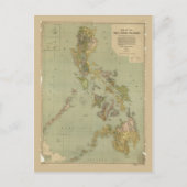 Postale Carte des îles philippines (1908) (Devant)