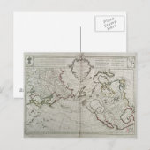 Postale Carte des Nouvelles Découvertes (Devant / Derrière)