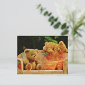 Postale Carte des petits ours (Debout devant)