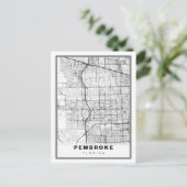 Postale Carte des pins de Pembroke (Debout devant)