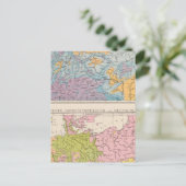 Postale Carte des pluies allemandes (Debout devant)