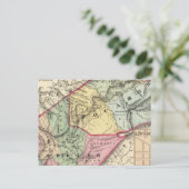 Postale Carte des Pocohontas, comtés de Greenbrier (Debout devant)