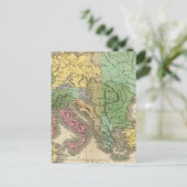 Postale Carte des provinces de l'Empire romain (Debout devant)