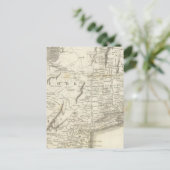 Postale Carte des provinces des États-Unis (Debout devant)