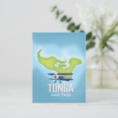 Postale Carte des Tonga (Debout devant)