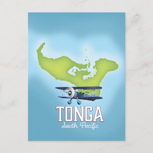 Postale Carte des Tonga (Devant)