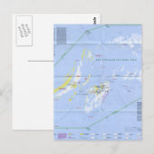 Postale Carte des tortugas sèches (Devant / Derrière)