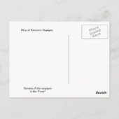 Postale Carte des voyages de Nansen (Dos)