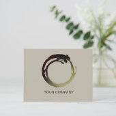 Postale Carte d'esquisse zen (Debout devant)