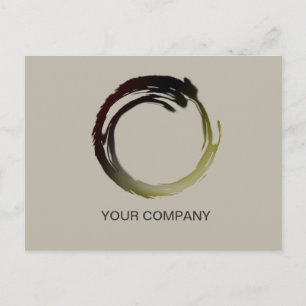 Postale Carte d'esquisse zen