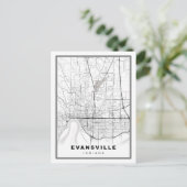 Postale Carte d'Evansville (Debout devant)