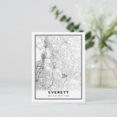 Postale Carte d'Everett (Debout devant)