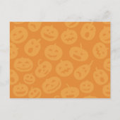 Postale Carte d'Halloween Ghost and Crow School Party (Dos)