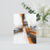 Postale Carte d'illustration US Capitol Washington DC (Debout devant)