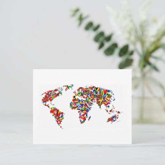 Postale Carte d'indicateur (Debout devant)