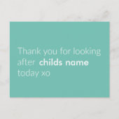 Postale Carte d'information Celiac (Devant)