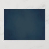 Postale Carte d'information de mariage sous les étoiles (Dos)