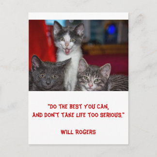 Postale Carte d'inspiration "Faire de votre mieux" 1 -