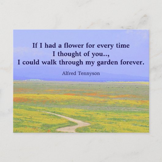 Postale Carte d'inspiration Penser à vous 1 (Devant)