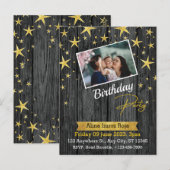 Postale Carte d'invitation d'anniversaire standard (Devant / Derrière)