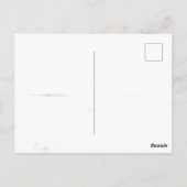 Postale Carte d'invitation de mariage (Dos)