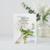 Postale Carte d'invitation pour une fête de mariage (Debout devant)