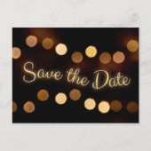 Postale Carte d'invitation "Save the Date" et message pers (Devant)
