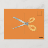 Postale Carte d'invitation Upshern Upshernish Upsherin (Dos)