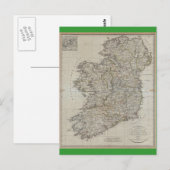 Postale Carte d'Irlande 1804 (Devant / Derrière)