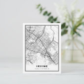Postale Carte d'Irvine (Debout devant)
