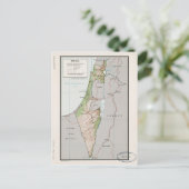 Postale Carte d'Israël (1967) (Debout devant)