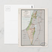 Postale Carte d'Israël (1967) (Devant / Derrière)
