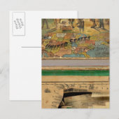 Postale Carte disséquée par boîte, Etats-Unis (Devant / Derrière)