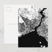 Postale Carte d'Istanbul Türkiye (Devant / Derrière)
