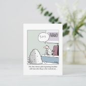 Postale Carte distributeur automatique de pilules (Debout devant)