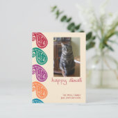 Postale Carte Diwali (Debout devant)