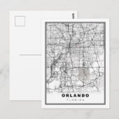 Postale Carte d'Orlando (Devant / Derrière)
