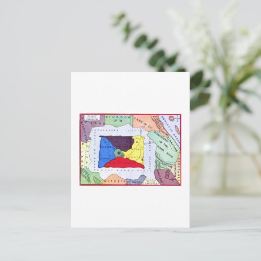 Postale Carte D'Oz (Debout devant)