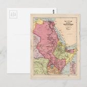 Postale Carte du bassin du Nil, Égypte (1916) (Devant / Derrière)