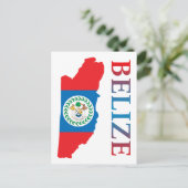 Postale Carte Du Belize (Debout devant)
