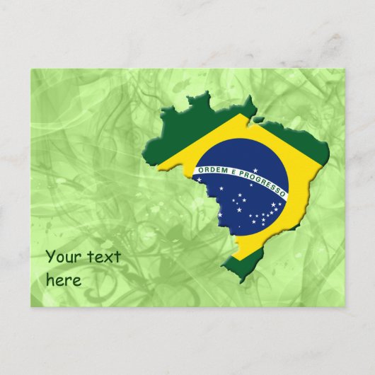 Postale Carte du Brésil (Devant)